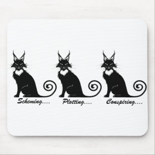 Tapis De Souris Trio de chats en lot