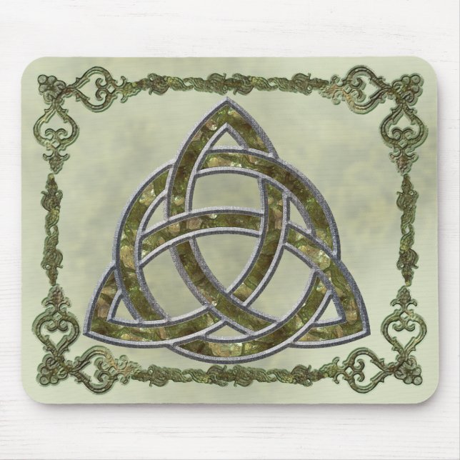 Tapis De Souris Triquetra naturel (Devant)