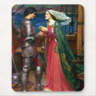 Tapis De Souris Tristan et Iseult, vers 1916 par John Waterhouse