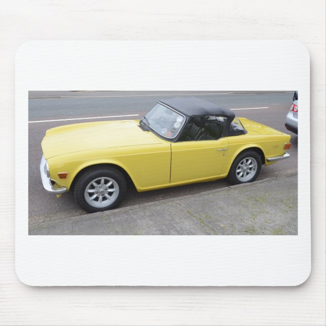 Tapis De Souris Triumph classique TR6 Sportscar (Devant)
