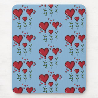 Tapis De Souris Trois Coeurs mignons