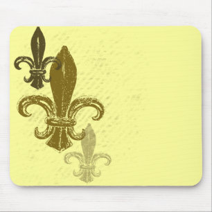 Tapis De Souris Trois Fleur De Lis