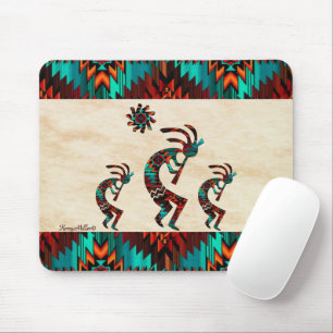 Tapis De Souris Trois Kokopelli Sud-Ouest