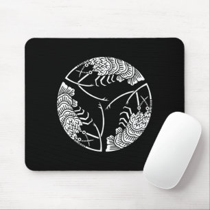 Tapis de souris trois langoustes épineuses tête-bê