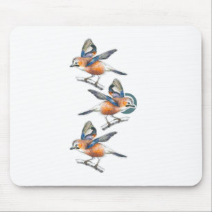 Tapis De Souris Trois oiseaux