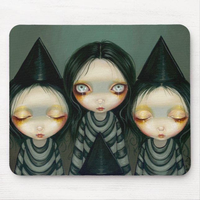 Tapis De Souris Trois soeurs de Witchy (Devant)
