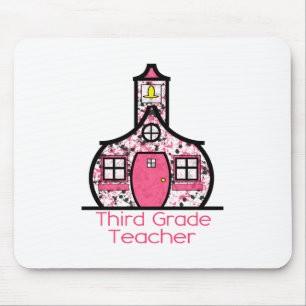 Tapis De Souris Troisième école d'éclaboussure de peinture de