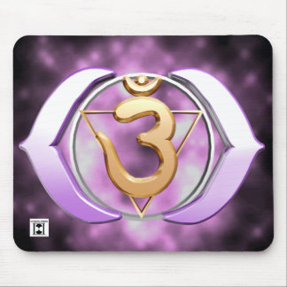 Tapis De Souris Troisième-Oeil Chakra Mousepad