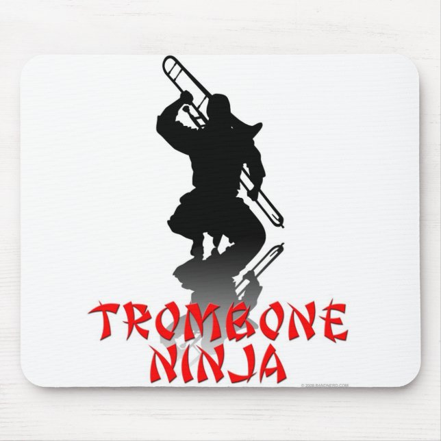 Tapis De Souris Trombone Ninja (Devant)