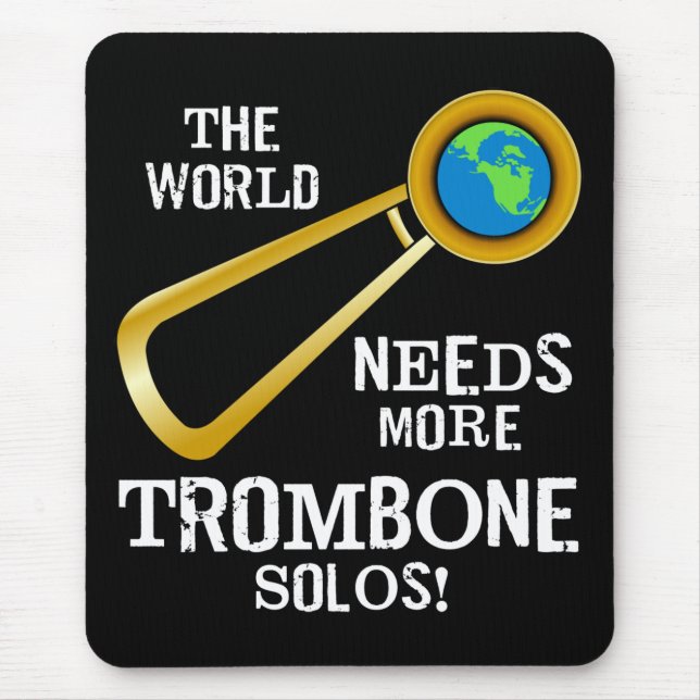 Tapis De Souris Trombone Solos (Devant)