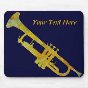Tapis De Souris Trompette personnalisable Mousepad