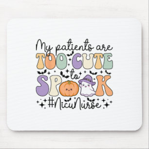 Tapis De Souris Trop Mignonne Pour Parler Nicu Nurse Éffrayant Nic