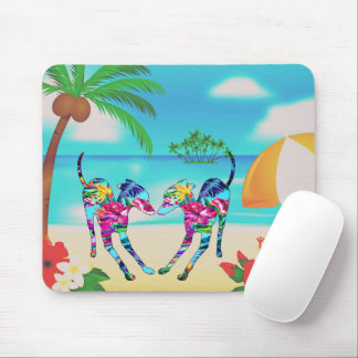 Tapis De Souris Tropical Italian Greyhounds