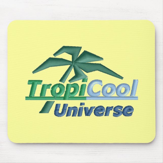 Tapis De Souris TropiCoolUniverse mousepad (jaune) (Devant)