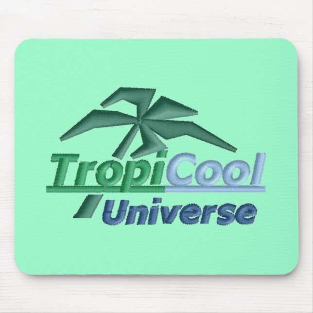 Tapis De Souris TropiCoolUniverse mousepad (vert) (Devant)