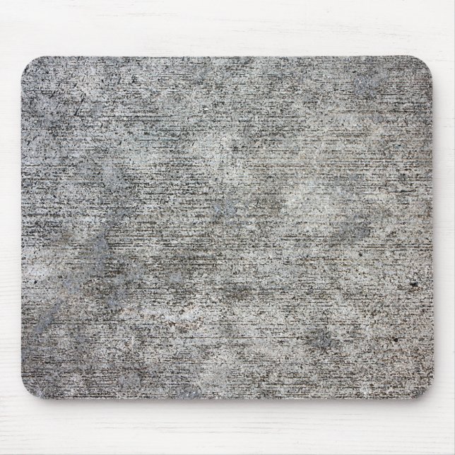 Tapis De Souris Trottoir gris patiné de ciment (Devant)