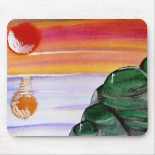 Tapis De Souris trou dans un...art de Jutta Gabriel...