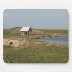 Tapis De Souris Trou de pêche à la campagne
