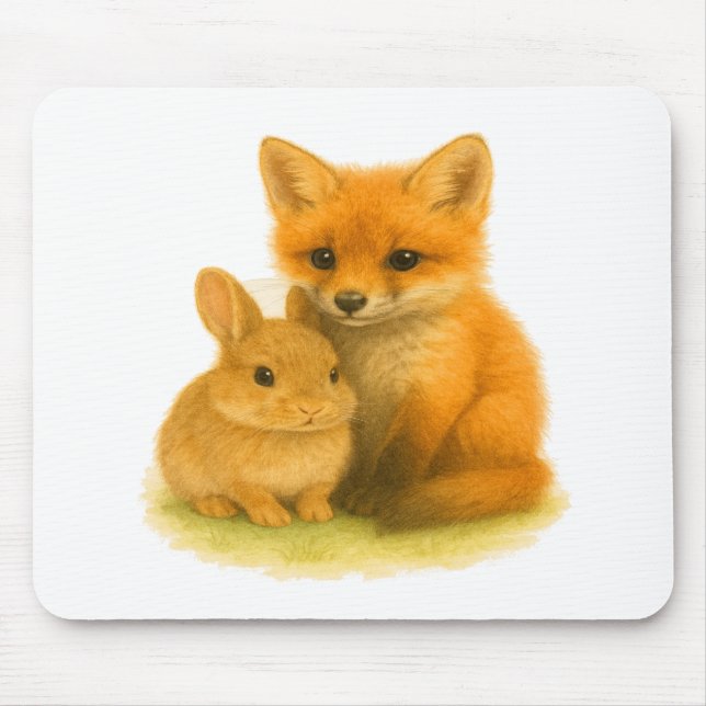 Tapis De Souris Trousse Fox & Buddy Buddies (Devant)