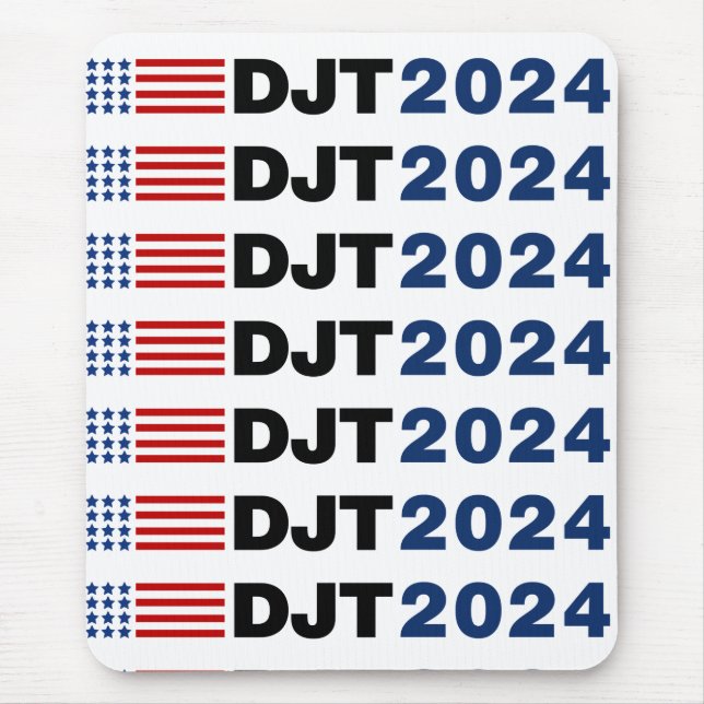 Tapis De Souris Trump 2024 DJT (Devant)