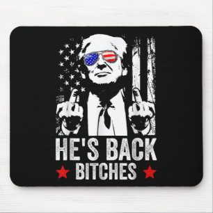 Tapis De Souris Trump 2024 Hes Back Es Trump 2025