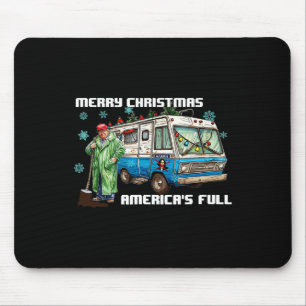 Tapis De Souris Trump 2024 Joyeux Noël américain