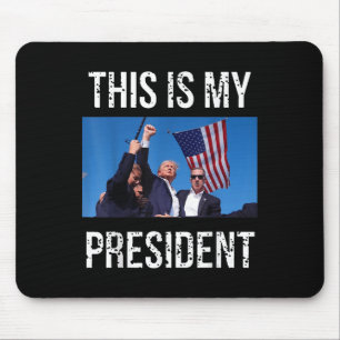 Tapis De Souris Trump 2024 Voici Mon Président