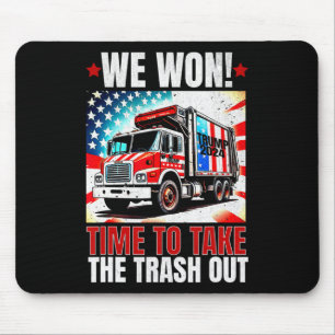Tapis De Souris Trump 2025 Nous avons gagné Victoire Victoire Inve