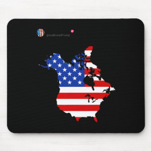 Tapis De Souris Trump 51 États D'Amérique Canada États-Unis Drapea