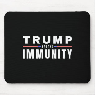 Tapis De Souris Trump A L'Immunité Américaine Année Électorale Mag