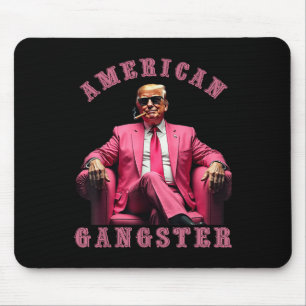 Tapis De Souris Trump American Gangster 47ème président drôle