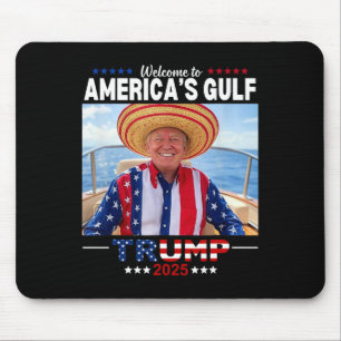 Tapis De Souris Trump Amérique du Golfe Mexique président Trump So