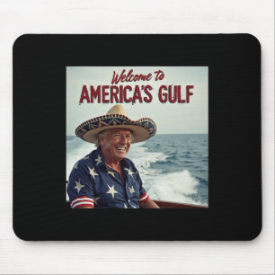 Tapis De Souris Trump Amérique du Golfe Mexique président Trump So