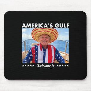Tapis De Souris Trump Amérique du Golfe Mexique président Trump So