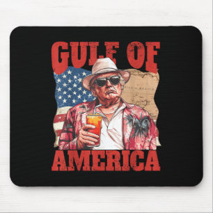 Tapis De Souris Trump Amériques Golfe Mexique Président Trump Somb