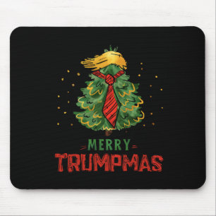 Tapis De Souris Trump amusant Trump Joyeux Trumpmas Noël Arbre de 