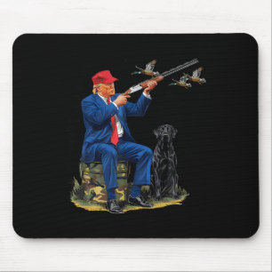 Tapis De Souris Trump avec canard canard sauvagine chasse Camo Pré