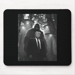 Tapis De Souris Trump Bigfoot Ufo Rencontre Alien Invasion Uap Com