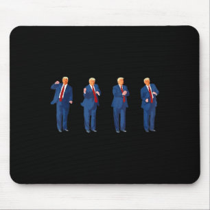 Tapis De Souris Trump Dance 4 juillet Trump 2025