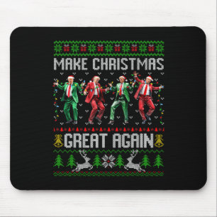 Tapis De Souris Trump Dance Le Père Noël Rendre Noël magnifique