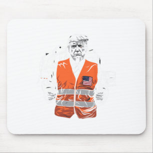 Tapis De Souris Trump Garbage Truck Vest