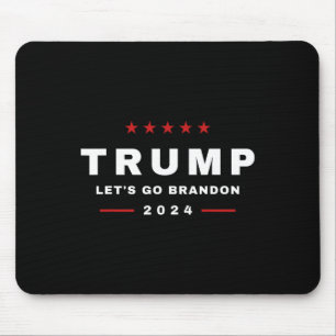 Tapis De Souris Trump Go Brandon 4 juillet Maga Tee 2024
