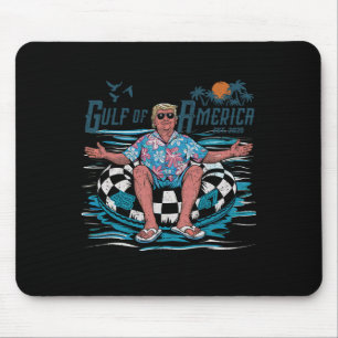 Tapis De Souris Trump Golfe des États-Unis Amérique 2025 Trump Mer