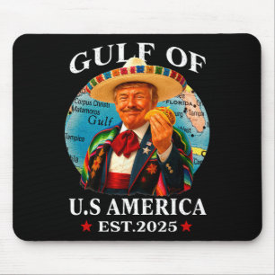 Tapis De Souris Trump Golfe Des États-Unis Depuis 2025 Mexique Tru