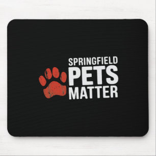 Tapis De Souris Trump Ils Mangent Les Chiens Chats Springfield Pe