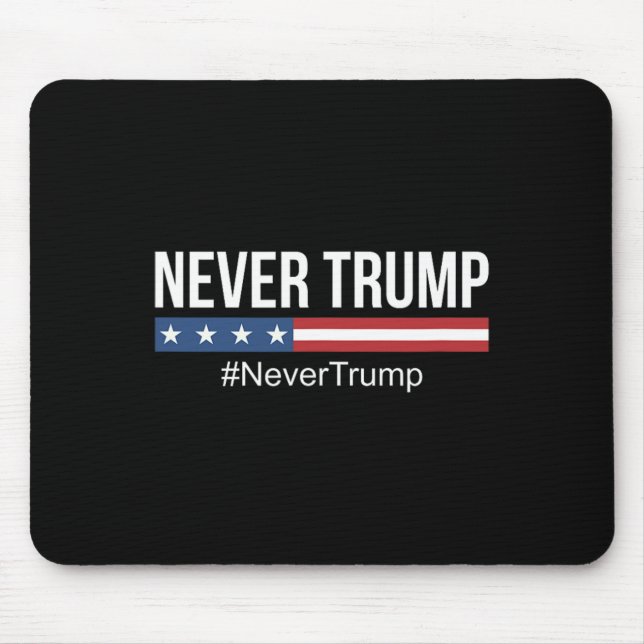 Tapis De Souris Trump - #jamais trump (Devant)