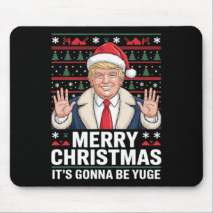 Tapis De Souris Trump Joyeux Noël Ça va être énorme Noël dégueu