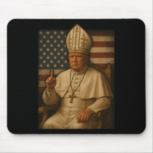 Tapis De Souris Trump, le pape républicain de l'Eglise du Vatican