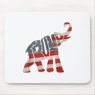 Tapis De Souris Trump, l'éléphant républicain de Trump en 2024
