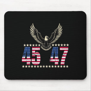 Tapis De Souris Trump Marchandise américaine Fabriquée Trump 45 47